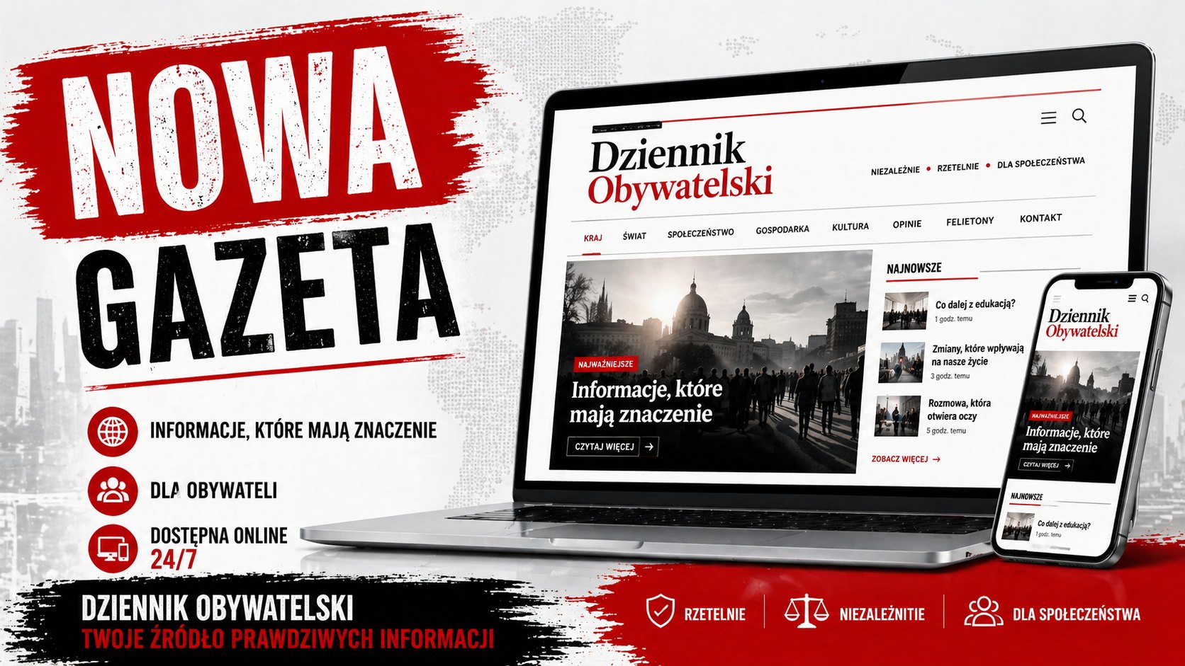 Jesteśmy gotowi. Ruszamy.